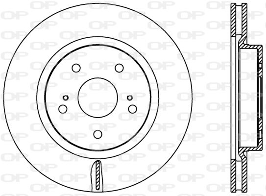 OPEN PARTS Jarrulevy BDR2447.20